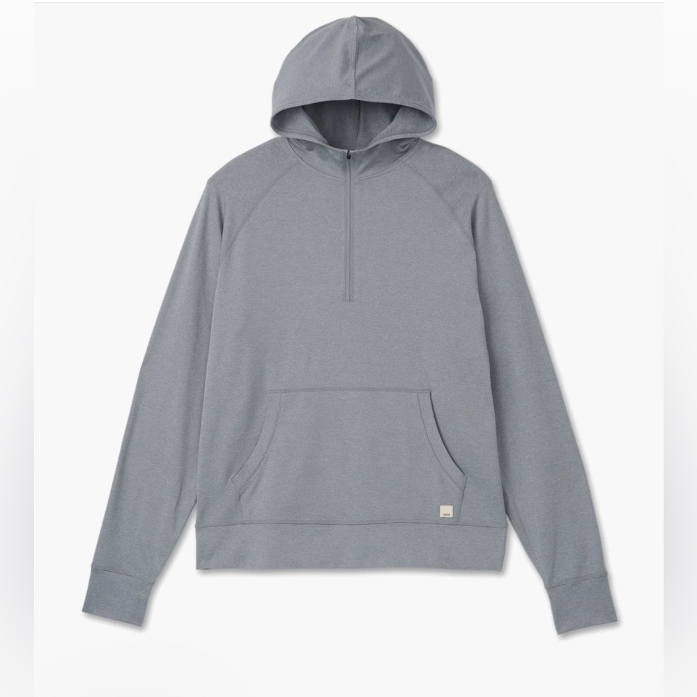 Vuori Ponto Performance Half Zip Hoodie Size L
